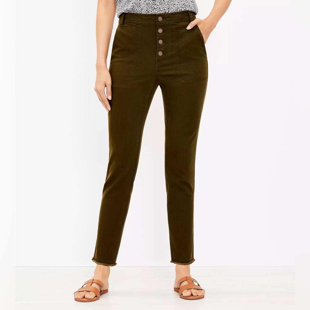 LOFT Olive Green Pants